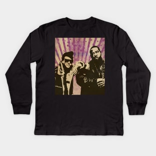 Run The Jewels // Retro Poster Hip Hop Kids Long Sleeve T-Shirt